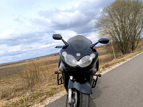 2002 Kawasaki ZZR 1200, чёрный, 425000 рублей, вид 2