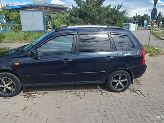 2008 Lada (ВАЗ) Kalina I, синий, 220000 рублей, вид 4