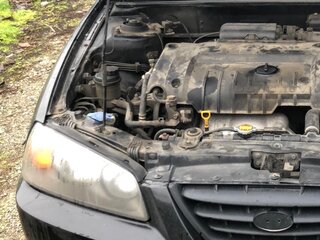 2004 Hyundai Elantra III (XD2) Рестайлинг, чёрный, 369000 рублей, вид 2