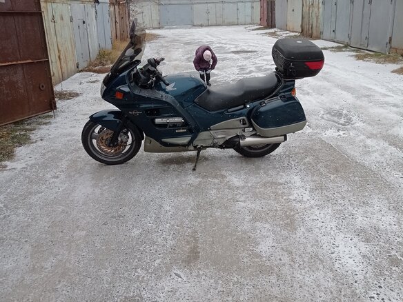 1996 Honda ST 1100, зелёный, 365000 рублей - вид 15