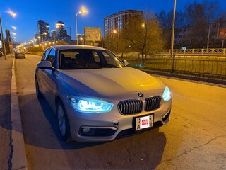 2015 BMW 1 серии 118i II (F20/F21) Рестайлинг, серый, 1250000 рублей, вид 1