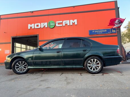 1996 BMW 5 серии 520i IV (E39), зелёный, 368000 рублей, вид 5
