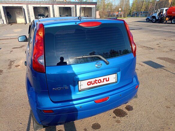 2008 Nissan Note I, синий, 570000 рублей - вид 4