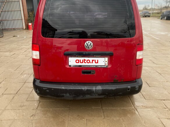 2004 Volkswagen Caddy III, красный, 455000 рублей - вид 2