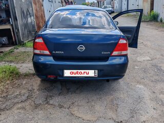 2008 Nissan Almera Classic I, синий, 380000 рублей, вид 4