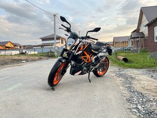 2016 KTM 390 Duke, белый, 355000 рублей, вид 1