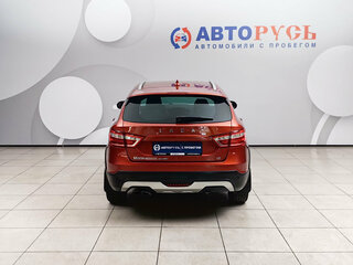 2018 Lada (ВАЗ) Vesta SW Cross I, красный, 1095000 рублей, вид 4
