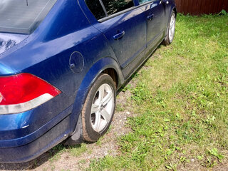 2008 Opel Astra H Рестайлинг, синий, 550000 рублей, вид 4