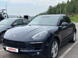 2017 Porsche Macan S Diesel I, синий, 3960000 рублей, вид 2