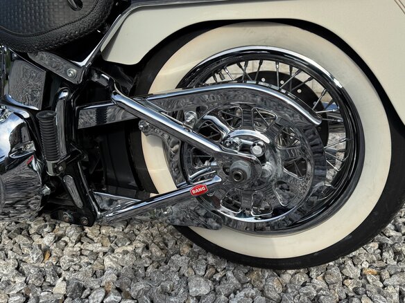 2015 Harley-Davidson Softail Deluxe, белый, 1070000 рублей - вид 13