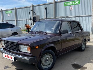 2007 Lada (ВАЗ) 2107, пурпурный, 180000 рублей, вид 2