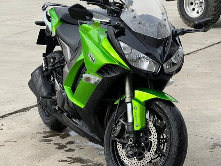2011 Kawasaki Ninja 1000, зелёный, 690000 рублей, вид 1