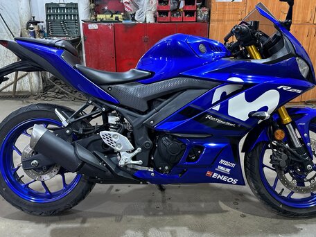 2019 Yamaha YZF-R25, синий, 470000 рублей, вид 1