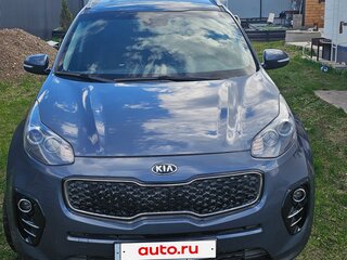 2017 Kia Sportage IV, синий, 1700000 рублей, вид 2