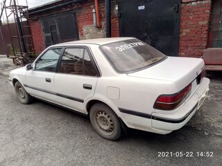 1989 Toyota Corona VIII (T170), белый, 125000 рублей, вид 4