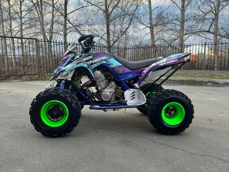 2008 Yamaha Raptor YFM700, синий, 550000 рублей, вид 4