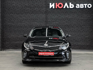 2018 Kia Optima IV Рестайлинг, чёрный, 1600000 рублей, вид 2