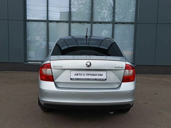 2016 Skoda Rapid I, серебристый - вид 6