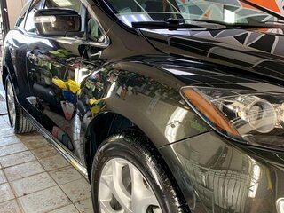 2011 Mazda CX-7 I Рестайлинг, чёрный, 1200000 рублей, вид 4