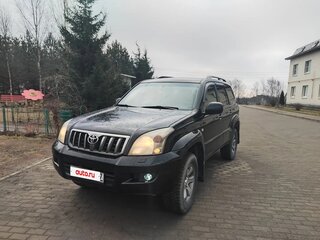 2008 Toyota Land Cruiser Prado 4-speed 120 Series Рестайлинг, чёрный, 2000000 рублей, вид 1