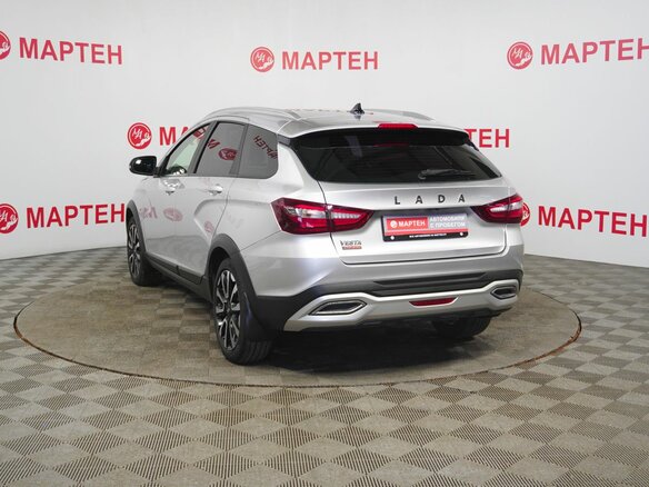 2025 Lada (ВАЗ) Vesta SW Cross I Рестайлинг (NG), серебристый - вид 7