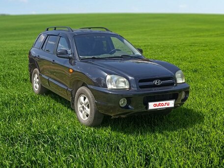 2012 Hyundai Santa Fe Classic Classic, чёрный, 1450000 рублей, вид 1