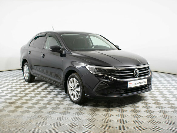 2020 Volkswagen Polo VI, чёрный, 1537000 рублей - вид 2