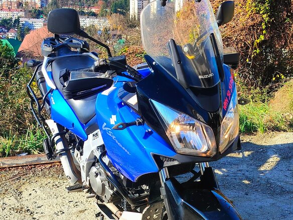 2003 Suzuki V-Strom DL 650, синий, 345000 рублей - вид 6