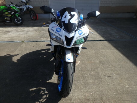 2008 Honda CBR 600RR, синий, 680000 рублей, вид 4