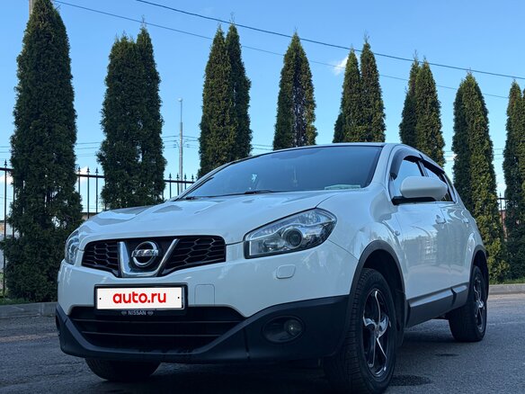 2012 Nissan Qashqai I Рестайлинг, белый, 1250000 рублей