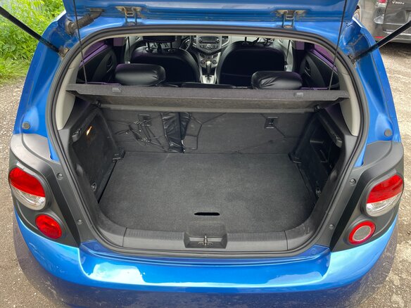 2012 Chevrolet Aveo II, синий, 495000 рублей - вид 11