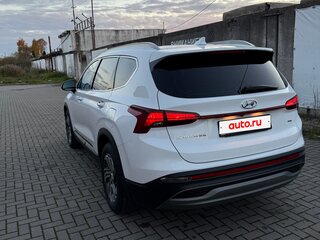 2020 Hyundai Santa Fe IV Рестайлинг, белый, 3200000 рублей, вид 4