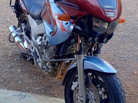 2000 Yamaha TDM850, фиолетовый, 380000 рублей, вид 2
