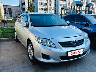 2007 Toyota Corolla X (E140, E150), серебристый, 585000 рублей, вид 1
