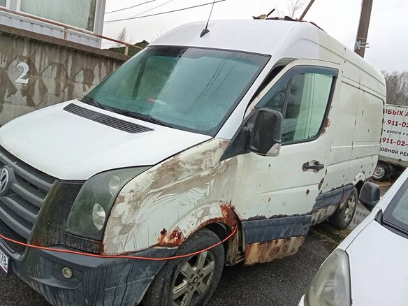 2008 Volkswagen Crafter, белый, 485000 рублей - вид 4