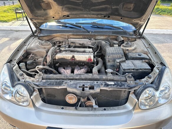 2006 Hyundai Sonata ТагАЗ IV (EF) Рестайлинг, бежевый, 280000 рублей - вид 29