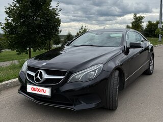 2013 Mercedes-Benz E-Класс 200 IV (W212, S212, C207) Рестайлинг, чёрный, 1800000 рублей, вид 1