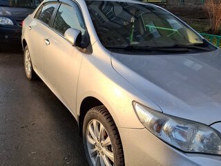 2012 Toyota Corolla X (E140, E150) Рестайлинг, серебристый, 1300000 рублей, вид 5