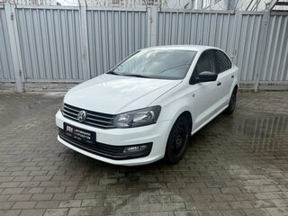 2019 Volkswagen Polo V Рестайлинг, белый, 895000 рублей, вид 1