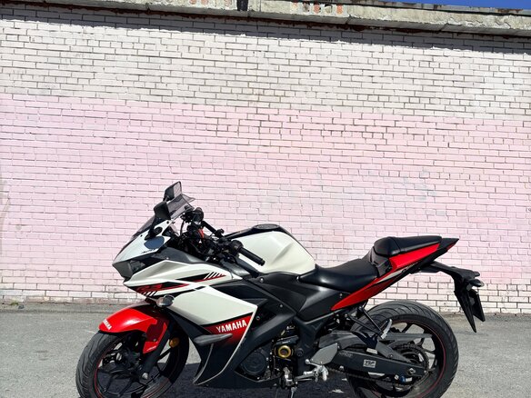 2016 Yamaha YZF-R3, белый, 430000 рублей - вид 13