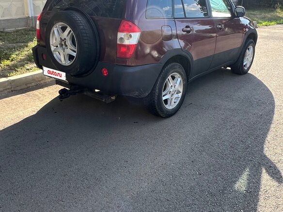 2007 Chery Tiggo (T11) I, красный, 220000 рублей - вид 4