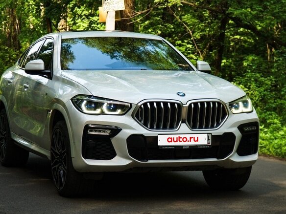 2021 BMW X6 40d III (G06), белый, 8500000 рублей - вид 1