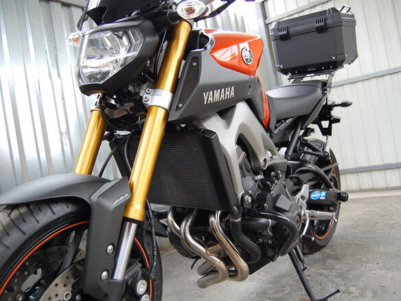 2014 Yamaha MT-09 (FZ-09), оранжевый, 670000 рублей - вид 11