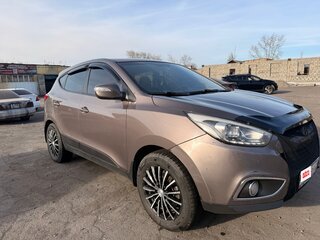 2014 Hyundai ix35 I Рестайлинг, коричневый, 1350000 рублей, вид 3
