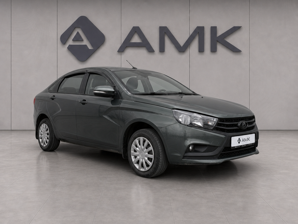 2017 Lada (ВАЗ) Vesta I, зелёный - вид 1