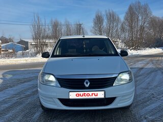 2012 Renault Logan I Рестайлинг, белый, 580000 рублей, вид 1