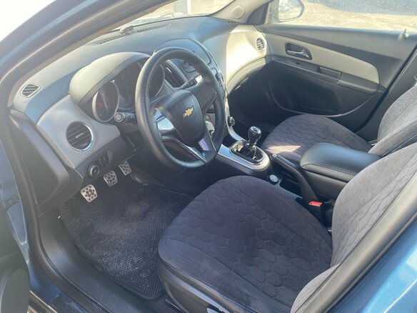 2012 Chevrolet Cruze I Рестайлинг, синий, 499000 рублей - вид 6