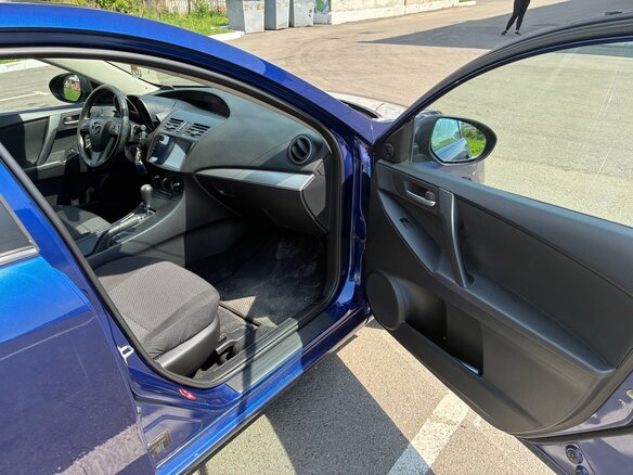 2011 Mazda 3 II (BL) Рестайлинг, синий, 935000 рублей - вид 13