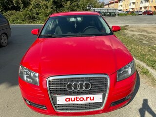 2007 Audi A3 II (8P) Рестайлинг 1, красный, 550000 рублей, вид 1