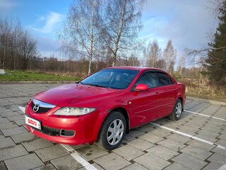 2006 Mazda 6 I (GG) Рестайлинг, пурпурный, 410000 рублей, вид 2